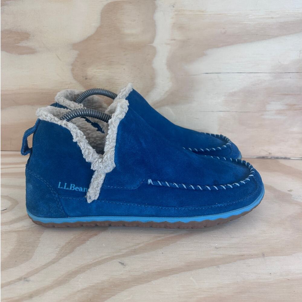 L.L. Bean - Mountain - Slippers Boots - Blue - Women's - 8 - 510523